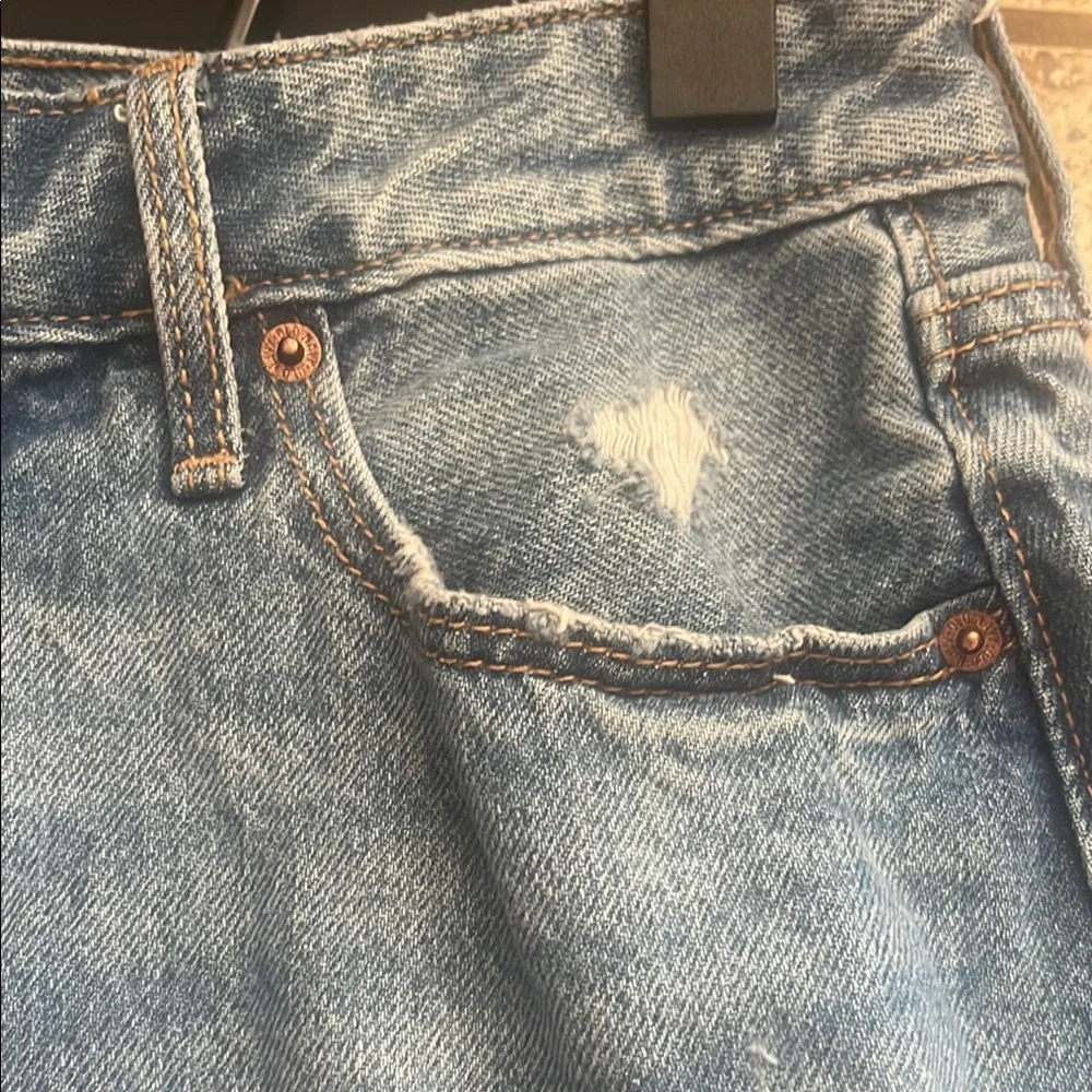 Old Navy Blue Mini Skirt Casual